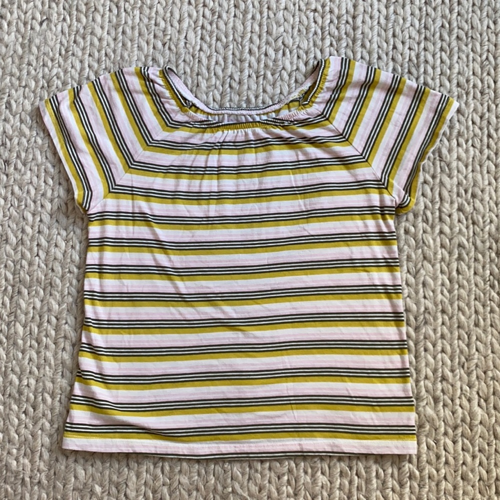 Striped T for girls